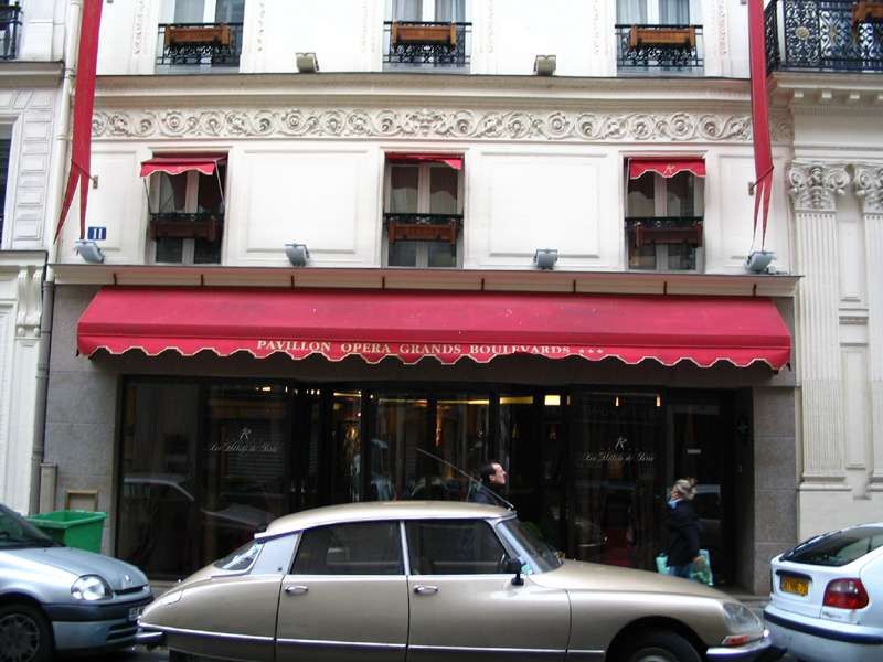 Pavillon Opera Grands Boulevards Hotel Paris Exterior foto